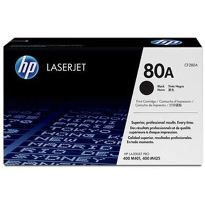 HP 80A (CF280A) toner preto HP 80A (CF280A) toner preto