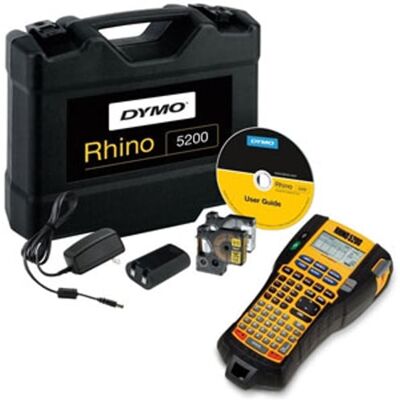 Dymo RHINO 5200 impressora de etiquetas industrial con maletín com mala de transporte Dymo RHINO 5200 impressora de etiquetas industrial con maletín com mala de transporte