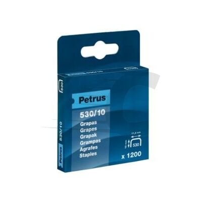 Petrus Agrafos 530/10 Revestidos a cobre 1.200 unidades Petrus Agrafos 530/10 Revestidos a cobre 1.200 unidades
