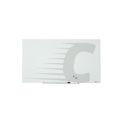 Nobo Widescreen Quadro magnético de vidro 126 x 71,1 cm branco Nobo Widescreen Quadro magnético de vidro 126 x 71,1 cm branco