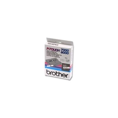 Brother TX-231 fita preto sobre branco 12mm Brother TX-231 fita preto sobre branco 12mm