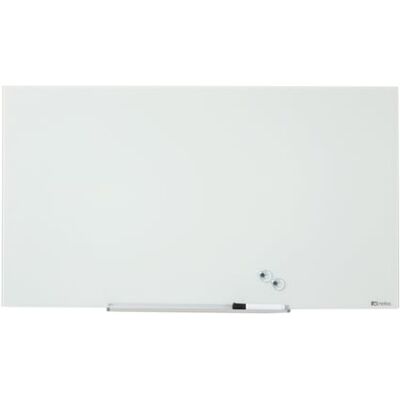 Nobo Widescreen Quadro magnético de vidro 126 x 71,1 cm branco Nobo Widescreen Quadro magnético de vidro 126 x 71,1 cm branco