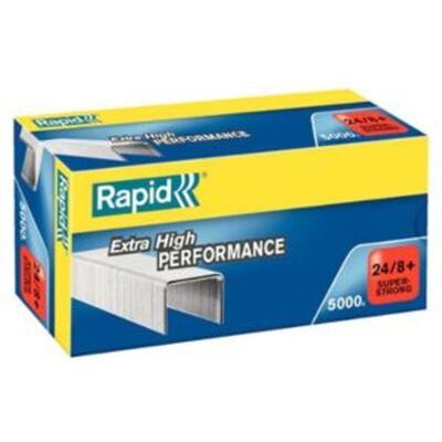 Rapid SuperStrong Agrafos 24/8+ 5.000 unidades Rapid SuperStrong Agrafos 24/8+ 5.000 unidades