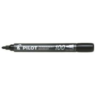 Pilot SCA-100 Marcador permanente preto Pilot SCA-100 Marcador permanente preto