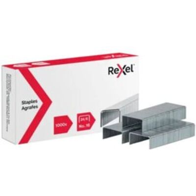 REXEL Agrafos galvanizados 24/6 REXEL Agrafos galvanizados 24/6