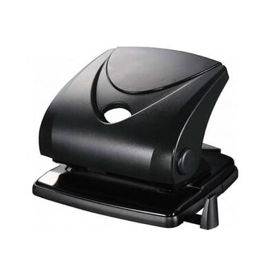 WHITE LABEL Furador Papel 20 folhas 2 furos Preto WHITE LABEL Furador Papel 20 folhas 2 furos Preto