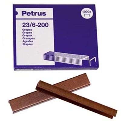 Petrus Agrafos 23/6 1.000 u. Petrus Agrafos 23/6 1.000 u.