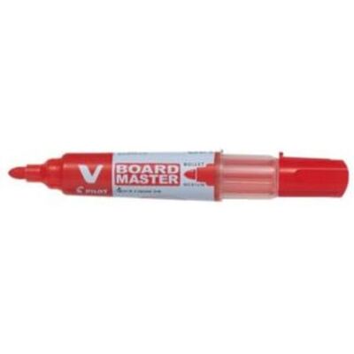 Pilot V Board Marcador recarregável para quadro branco vermelho Pilot V Board Marcador recarregável para quadro branco vermelho