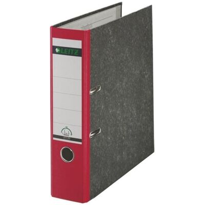 Leitz Pasta de Arquivo Cartão Vermelho 80 mm A4 Leitz Pasta de Arquivo Cartão Vermelho 80 mm A4
