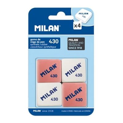 Milan Borracha 430 4 unidades Milan Borracha 430 4 unidades