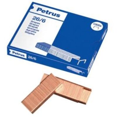 Petrus Agrafos 26/6 1.000 unidades Petrus Agrafos 26/6 1.000 unidades