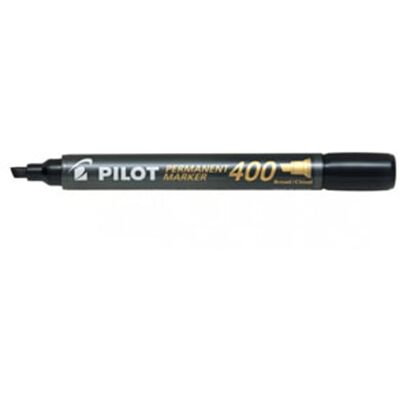 Pilot Marcador permanente SCA-400 Ponta biselada 4mm Preto Pilot Marcador permanente SCA-400 Ponta biselada 4mm Preto