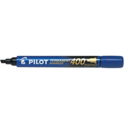 Pilot Marcador permanente SCA-400 Ponta biselada 4mm Azul Pilot Marcador permanente SCA-400 Ponta biselada 4mm Azul