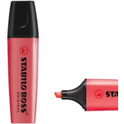 STABILO Marcador Fluorescente 70/40 Vermelho STABILO Marcador Fluorescente 70/40 Vermelho