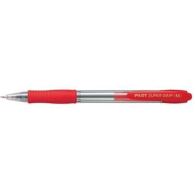 Pilot Caneta Supergrip Vermelha Retrátil 0.4mm Pilot Caneta Supergrip Vermelha Retrátil 0.4mm