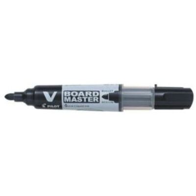 Pilot V Board Marcador recarregável para quadro branco preto Pilot V Board Marcador recarregável para quadro branco preto