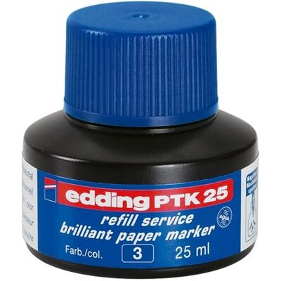 EDDING PTK 25 Tinta de recarga azul EDDING PTK 25 Tinta de recarga azul