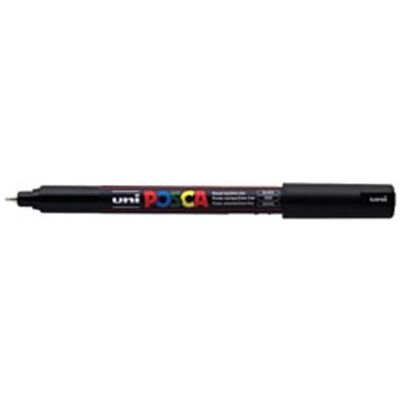 Posca Marcador PC-1MR Ponta Redonda 0,7 mm Preto Posca Marcador PC-1MR Ponta Redonda 0,7 mm Preto