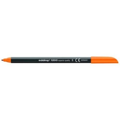 EDDING Rotulador 1200 Punta redonda 1mm Laranja EDDING Rotulador 1200 Punta redonda 1mm Laranja