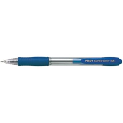 Pilot Caneta Supergrip Azul Retrátil 0.4mm Pilot Caneta Supergrip Azul Retrátil 0.4mm