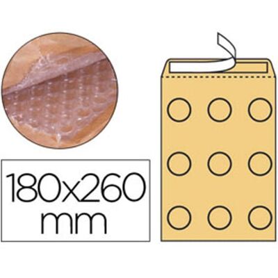 WHITE LABEL Envelope Bolhas de Ar 180x260mm WHITE LABEL Envelope Bolhas de Ar 180x260mm