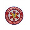 SERVIR EM SEGURANÇA Emblema Bombeiros bordado - 6cm - Cursos