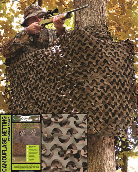 MIL-TEC ® Rede camuflada WOODLAND 2,4X6,0