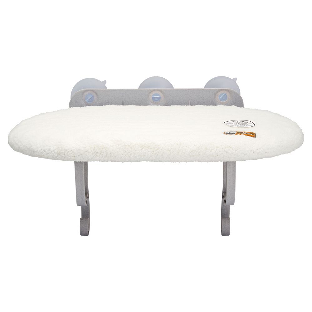 K&H Cama de janela K&H Universal Mount Kitty Sill™ - C 61 x L 37,5 x A 30,5 cm - creme