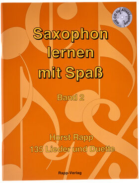 Horst Rapp Verlag Saxophon Lernen mit Spaß 2