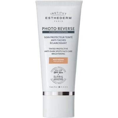 Esthederm Photo Reverse Cuidado Antimanchas com Cor Bege Médio FPS50+ 50ml Esthederm Photo Reverse Cuidado Antimanchas com Cor Bege Médio FPS50+ 50ml