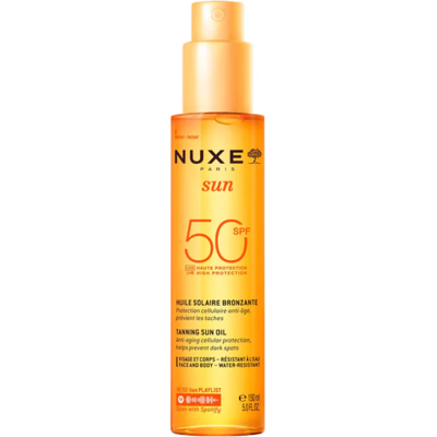 Nuxe Sun Óleo Solar Bronzeador SPF50+ 150ml Nuxe Sun Óleo Solar Bronzeador SPF50+ 150ml