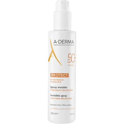 A-Derma Protect SPF 50+ Spray - Proteção Solar & Hidratação A-Derma Protect SPF 50+ Spray - Proteção Solar & Hidratação