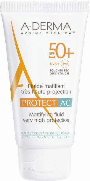 A-Derma Protect AC Fluido Matificante SPF 50+ 40ml