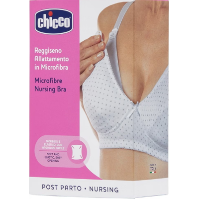 Chicco Soutien de Aleitamento Microfibra Branco 38C Chicco Soutien de Aleitamento Microfibra Branco 38C