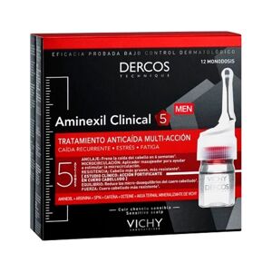 Vichy Dercos Technique Aminexil Clinical 5 Homem 12monodoses