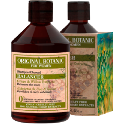 Shampoo equilibrante Original Botanic 250ml - Para couro cabeludo oleoso e com caspa Shampoo equilibrante Original Botanic 250ml - Para couro cabeludo oleoso e com caspa