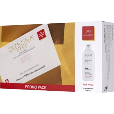 Crescina Transdermic HFSC Tratamento Completo - Mulheres - 10 + 10 Ampolas + Xampu Crescina Transdermic HFSC Tratamento Completo - Mulheres - 10 + 10 Ampolas + Xampu