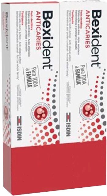 Isdin Bexident Anti-Cáries Pasta de Dentes 2x75ml