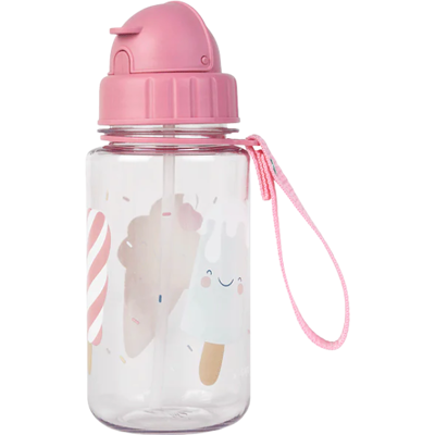 Mamadeira Saro com canudo - Rosa - 450ml - Tipo bebê Mamadeira Saro com canudo - Rosa - 450ml - Tipo bebê