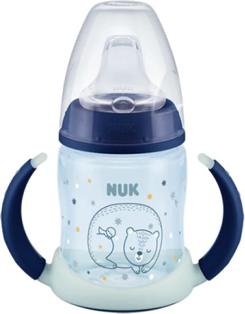 Nuk First Choice Night Biberão de Aprendizagem 6-18m Azul 150ml