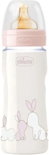 Chicco Original Touch Biberão Rosa 4m+ 330ml