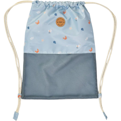 Saro Mochila Saco Anti-Areia Azul Saro Mochila Saco Anti-Areia Azul
