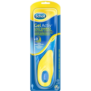 Scholl Gelactiv Palmilhas Uso Diário Homem 40-46.5 2 unidades Scholl Gelactiv Palmilhas Uso Diário Homem 40-46.5 2 unidades
