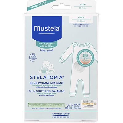 Mustela Stelatopia Pijama Calmante Cutâneo 6-12 meses Mustela Stelatopia Pijama Calmante Cutâneo 6-12 meses