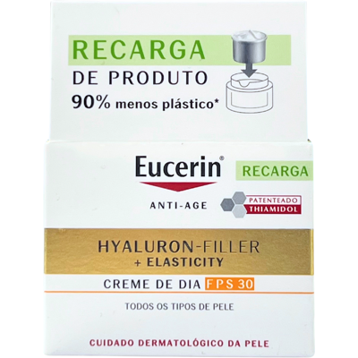 Eucerin Hyaluron Filler + Elasticity SPF30+ Creme de Dia 50ml Recarga Eucerin Hyaluron Filler + Elasticity SPF30+ Creme de Dia 50ml Recarga