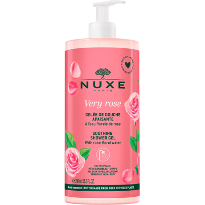 Nuxe Very Rose Gel de Duche Calmante 750ml Nuxe Very Rose Gel de Duche Calmante 750ml