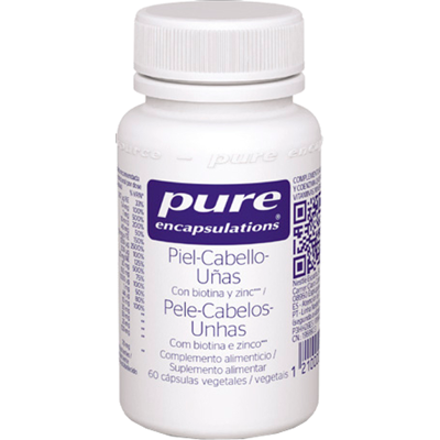 Pure Encapsulations Pele Cabelo e Unhas 60 cápsulas Pure Encapsulations Pele Cabelo e Unhas 60 cápsulas