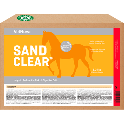 Vetnova Sandclear 6,25kg - Suplemento para Cavalos Vetnova Sandclear 6,25kg - Suplemento para Cavalos