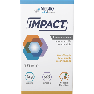 Nestlé Impact Oral Vaniglia - Suplemento Nutricional - 3x237ml Nestlé Impact Oral Vaniglia - Suplemento Nutricional - 3x237ml