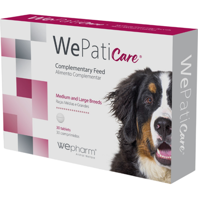 Wepharm WePatiCare Raças Médias e Grandes 30 comprimidos Wepharm WePatiCare Raças Médias e Grandes 30 comprimidos
